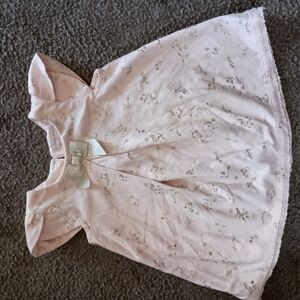 Pink Floral Kids Dress